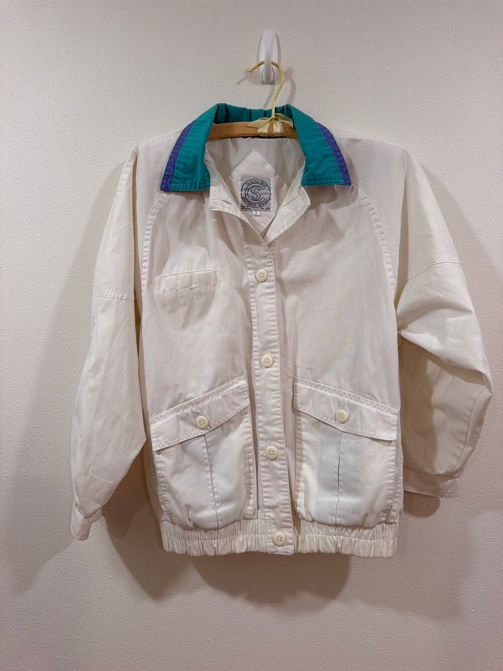 Current Seen Women's White, Green and purple
Jacket